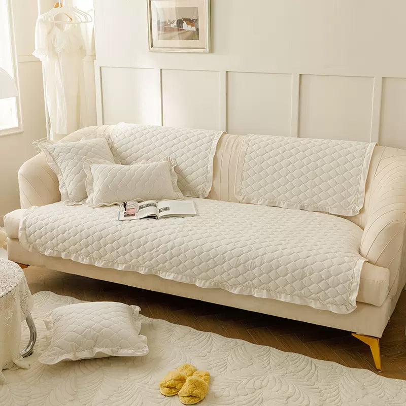 8color moroccan frill sofa cover