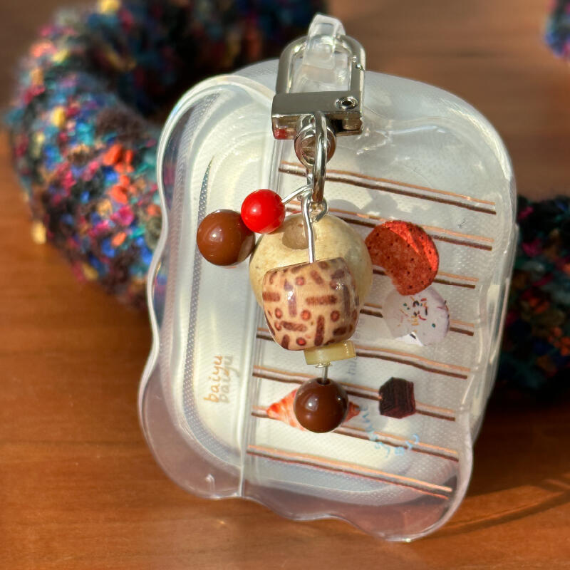 clear wave sweet charm Airpods case