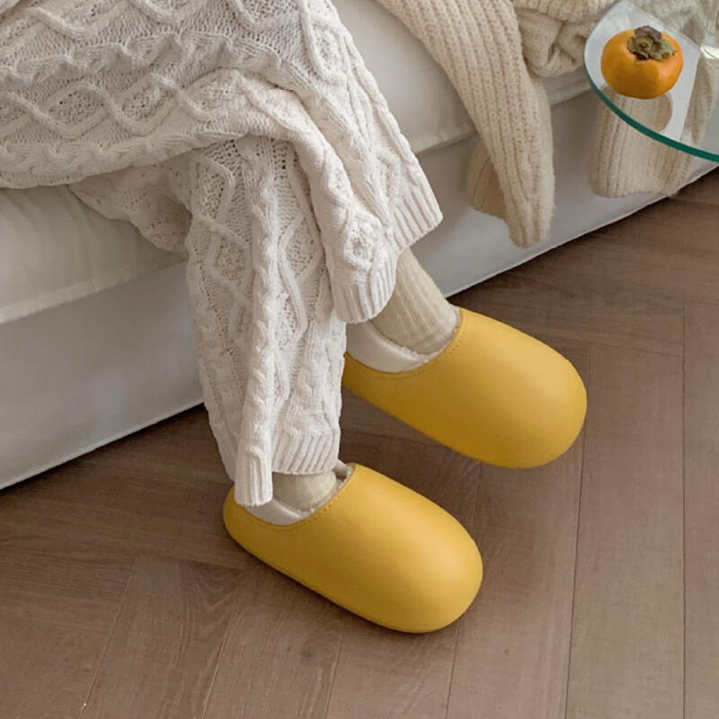 waterproof 2type fluffy roomshoes