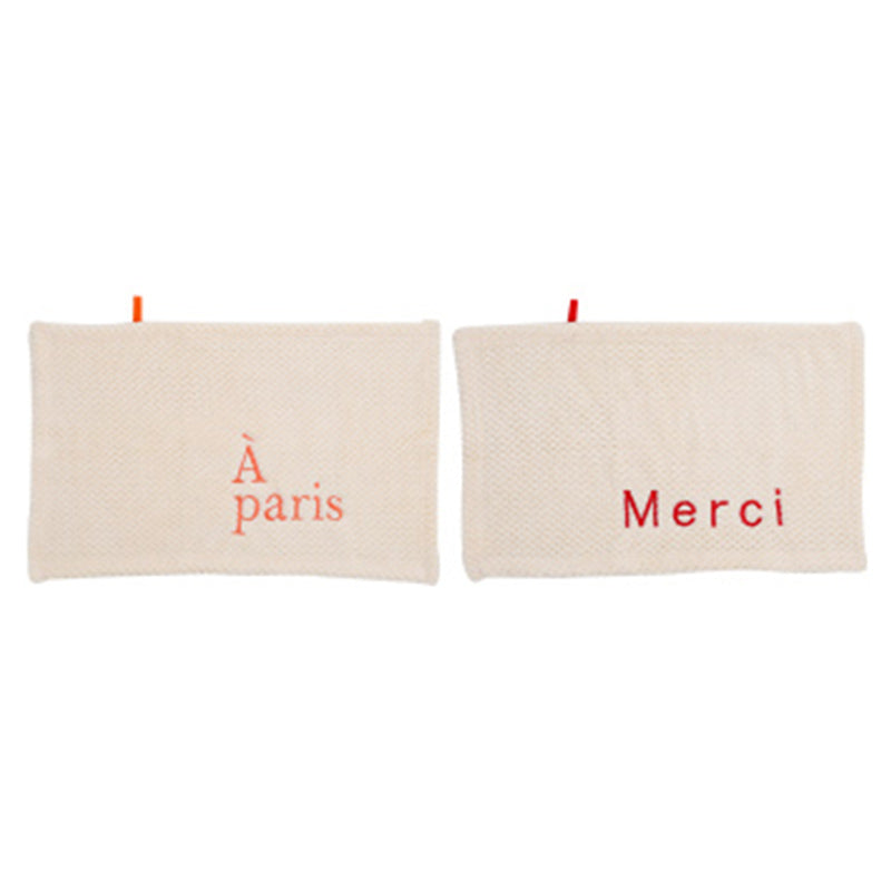 6combination logo towel