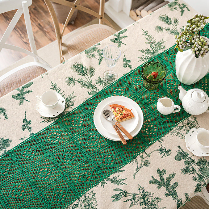 4design country flower table cloth