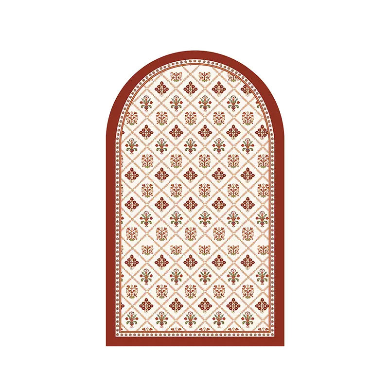 3design nordic flower door mat
