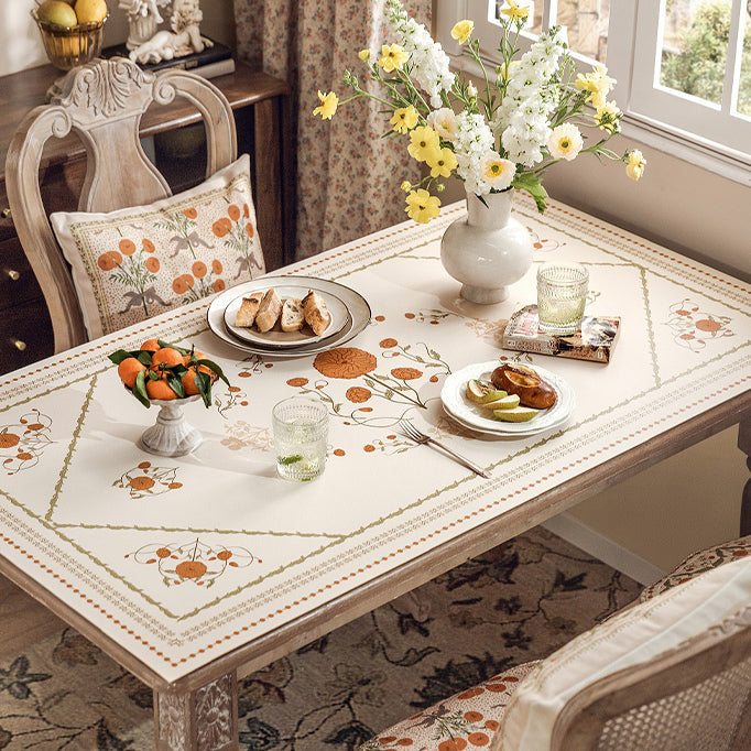 5design orange margarita table mat