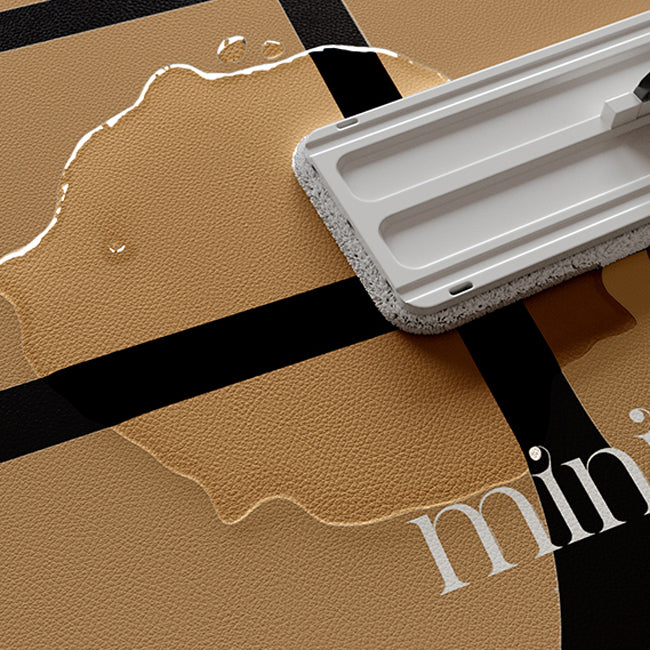 minimalism retro kitchen mat