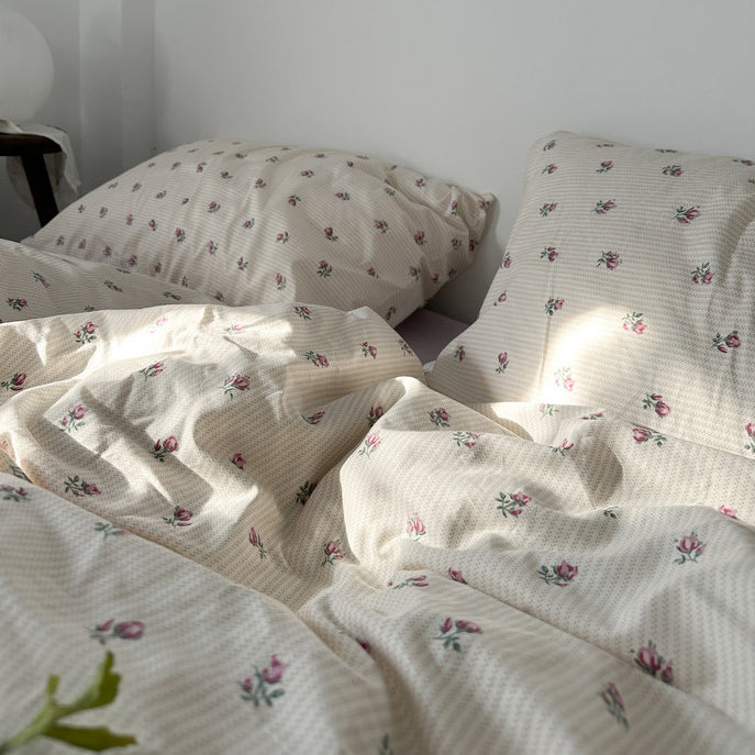 2design pale flower bedlinen set