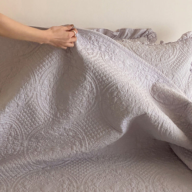 3color quilting embroidery mattress sheets & pillow sheets