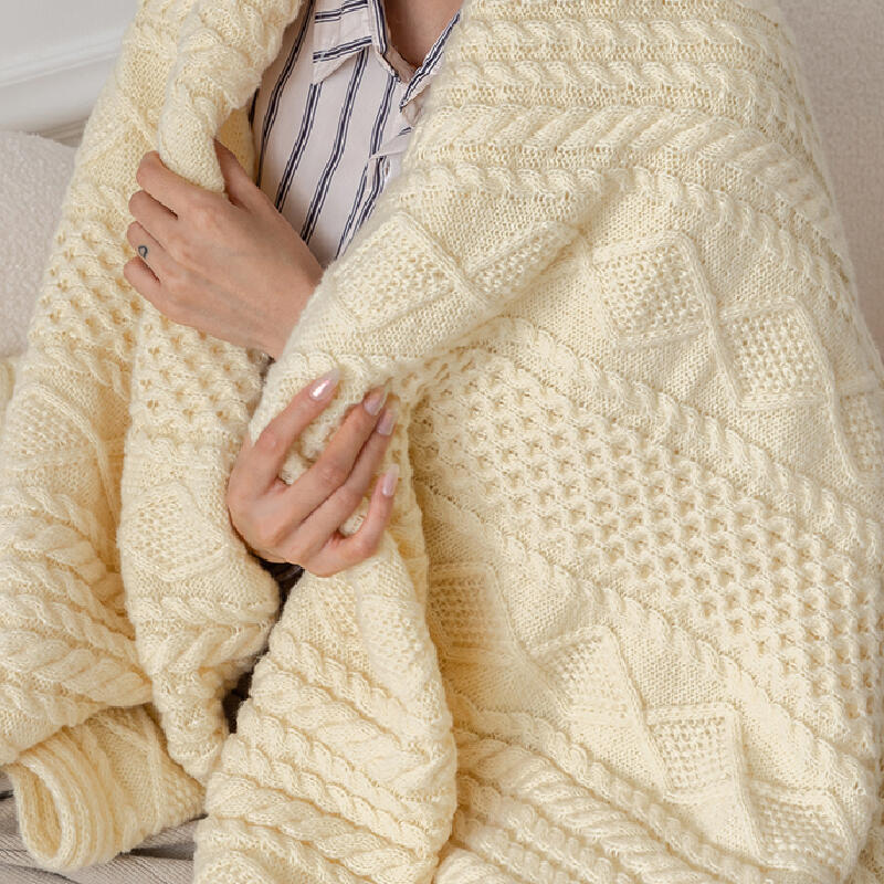 knit design sofacover