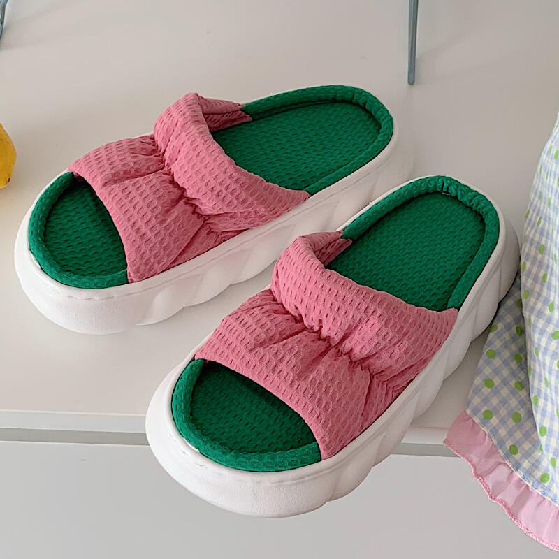 9color quilted down roomshoes