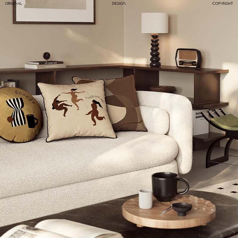 the last dance brown cushion