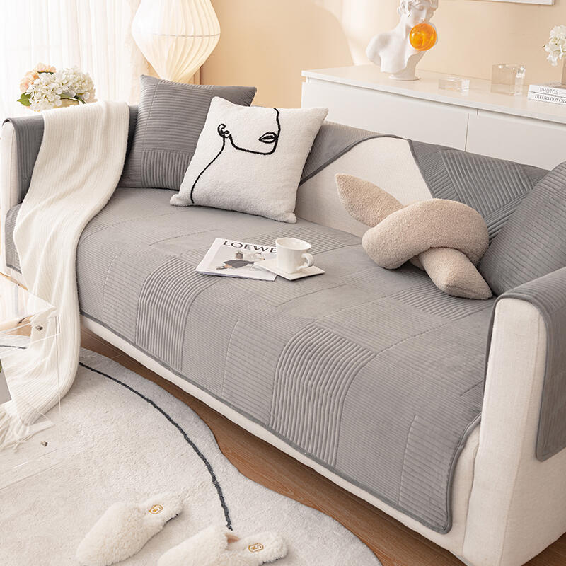 4color simple stripe sofacover