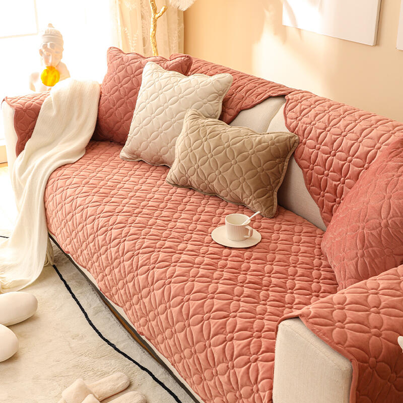 5color square flower sofacover