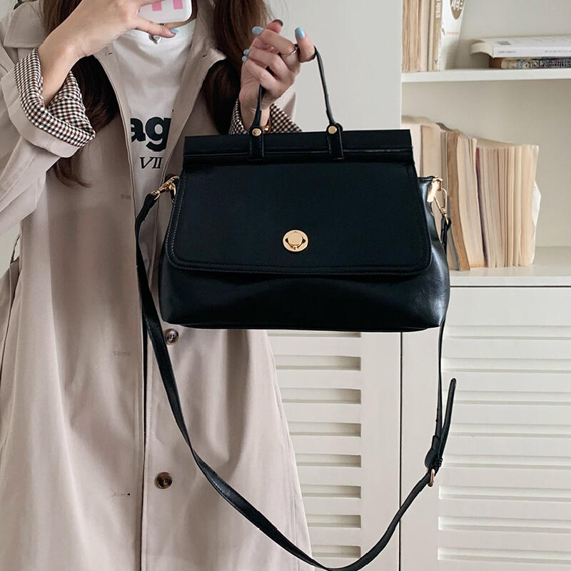 2way leather shoulder bag