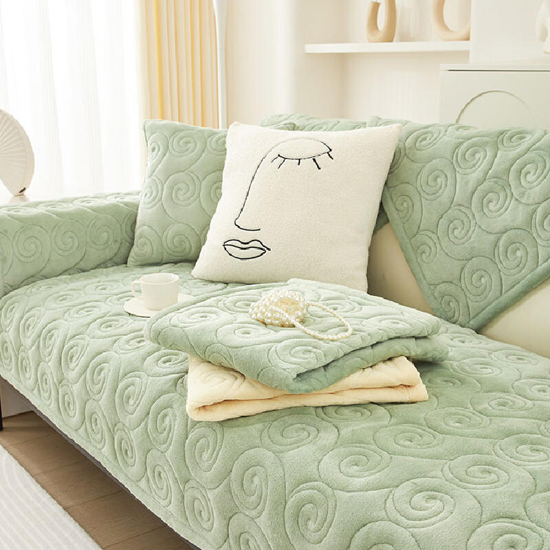 3d spiral sofa cover