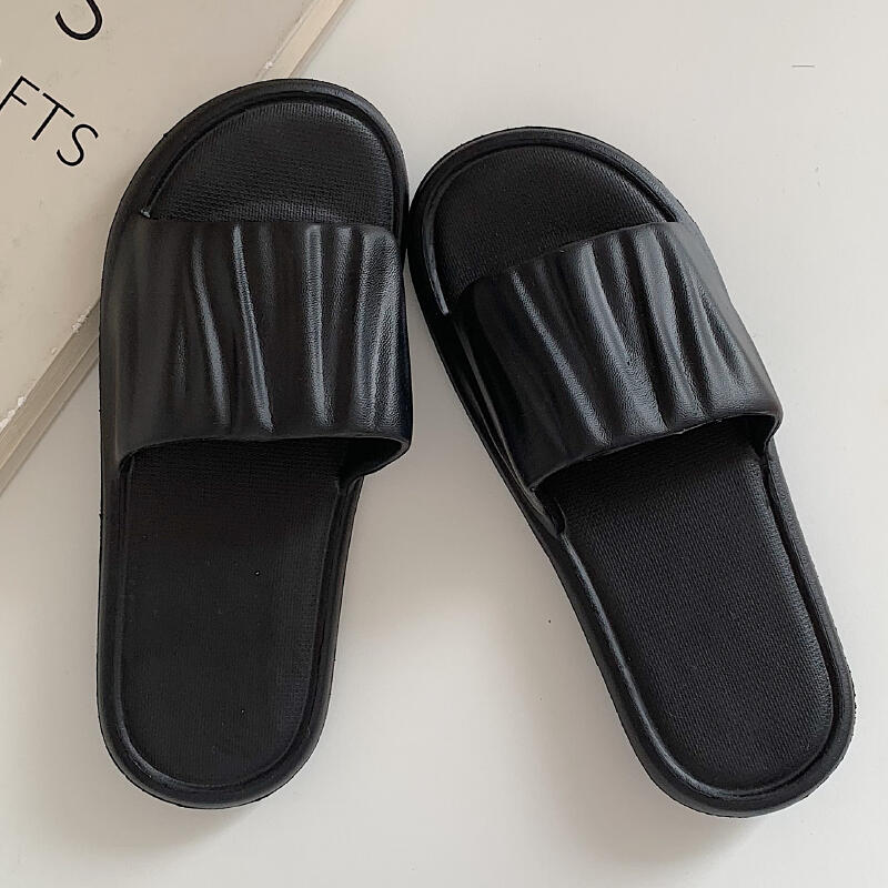 6color simple wave room shoes