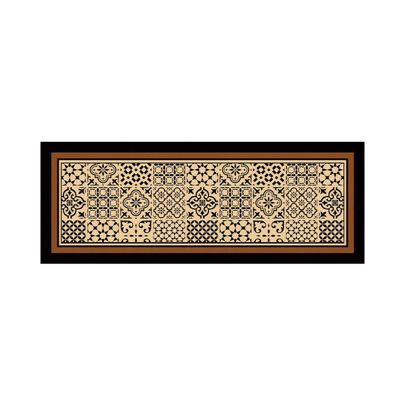 retro classical kitchen mat