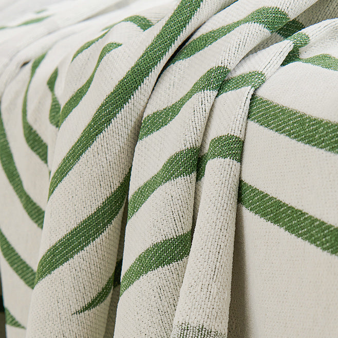 4color two tone line sofa cover