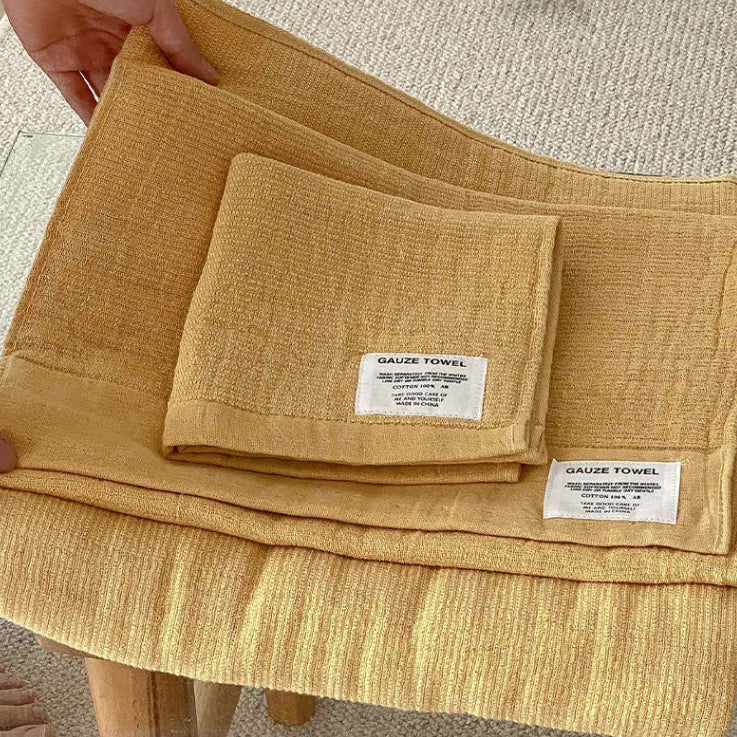 5color washer cotton towel set