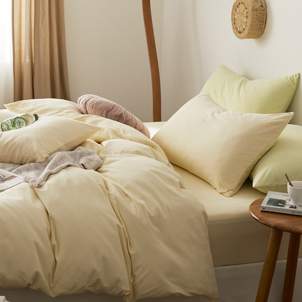 11color simple cotton bedlinen set