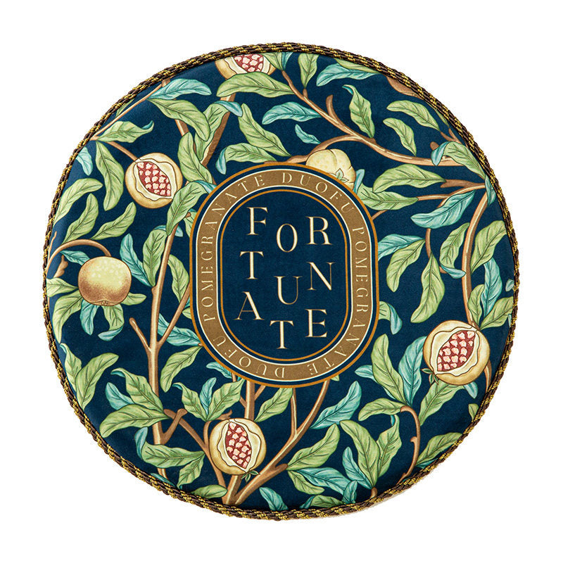 american retro pomegranate round cushion