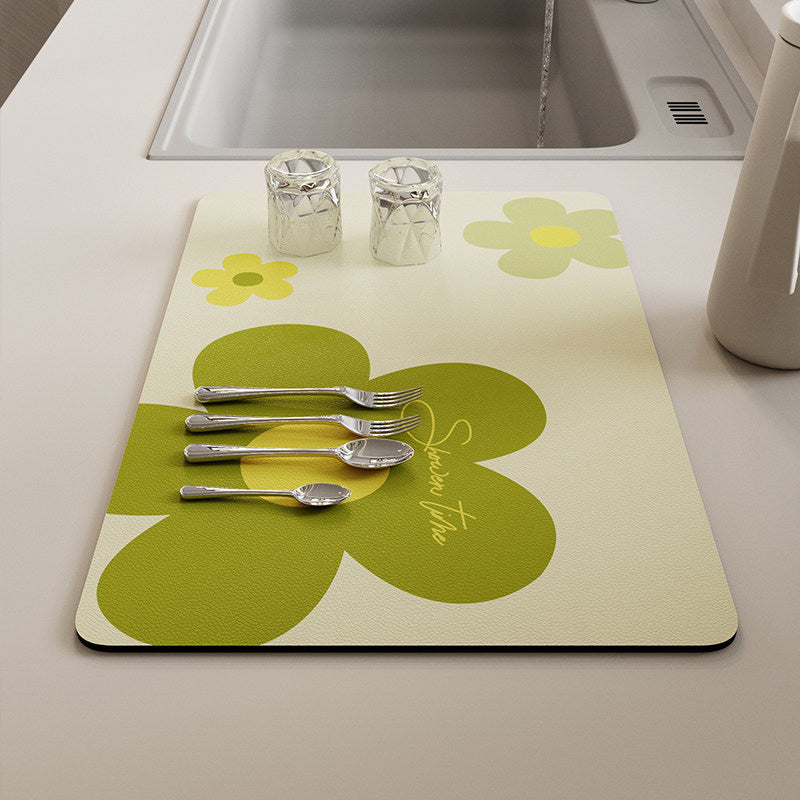 2design water absorption sink mat