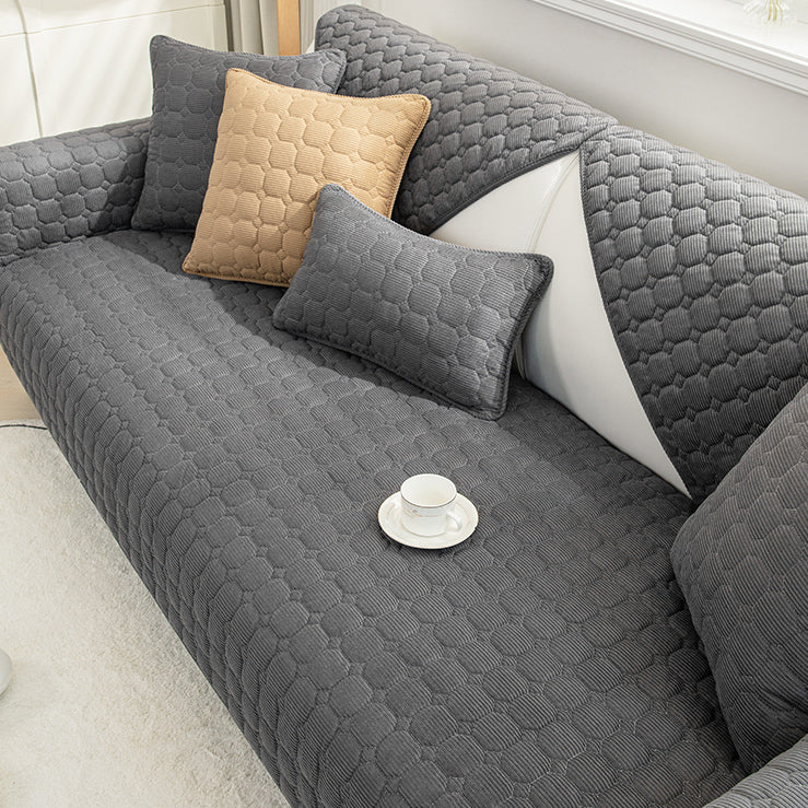 6color corduroy quilting sofa cover