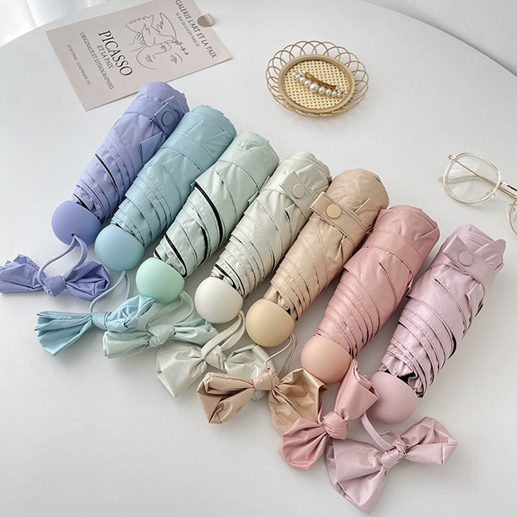 8color pastel folding parasol