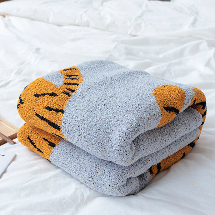 【再入荷】3color cute tiger blanket
