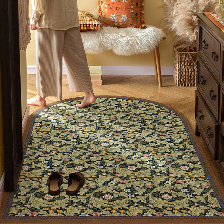 2design vintage deer door mat