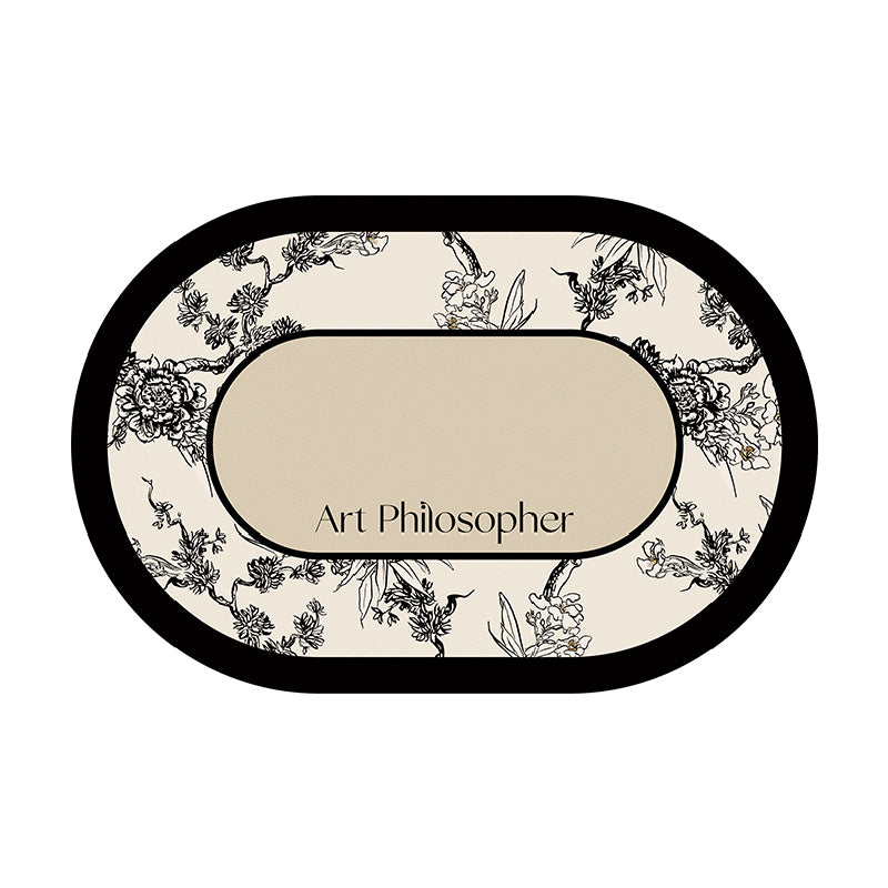 art philosopher logo place mat