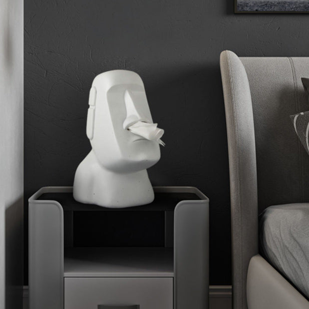 6color moai statue tissue case