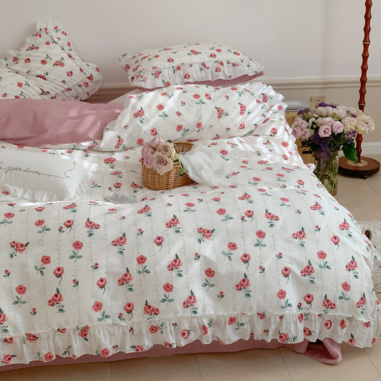 6design vintage flower bedlinen set