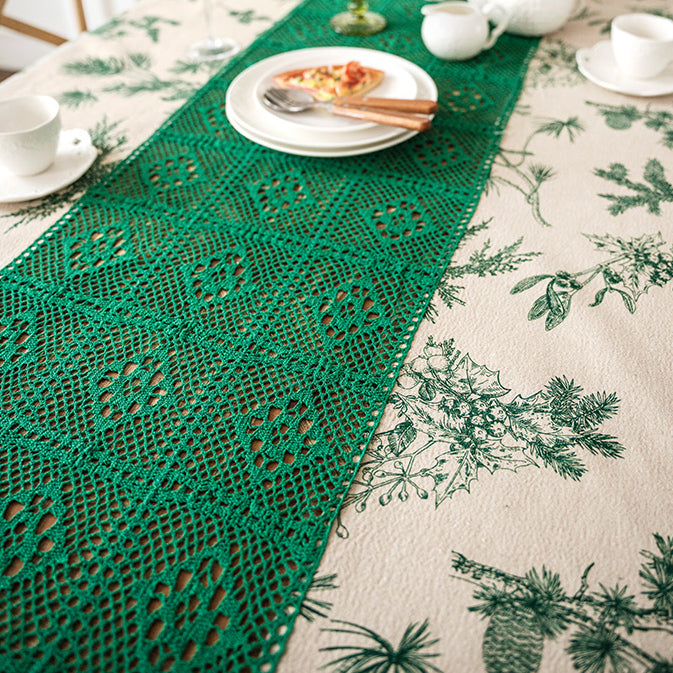 4design country flower table cloth