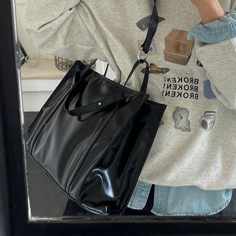 2wway leather tote bag