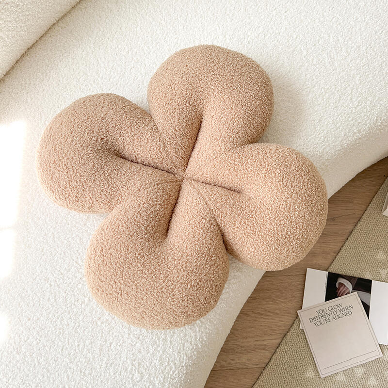 4color fluffy flour cushion