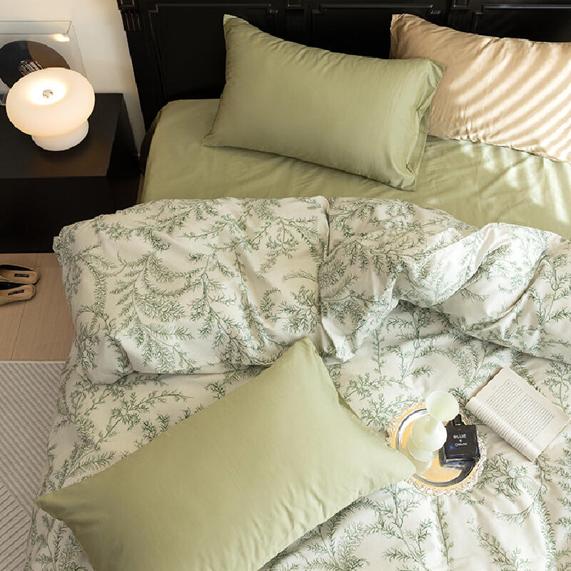 6design cool satin frill bedlinen set