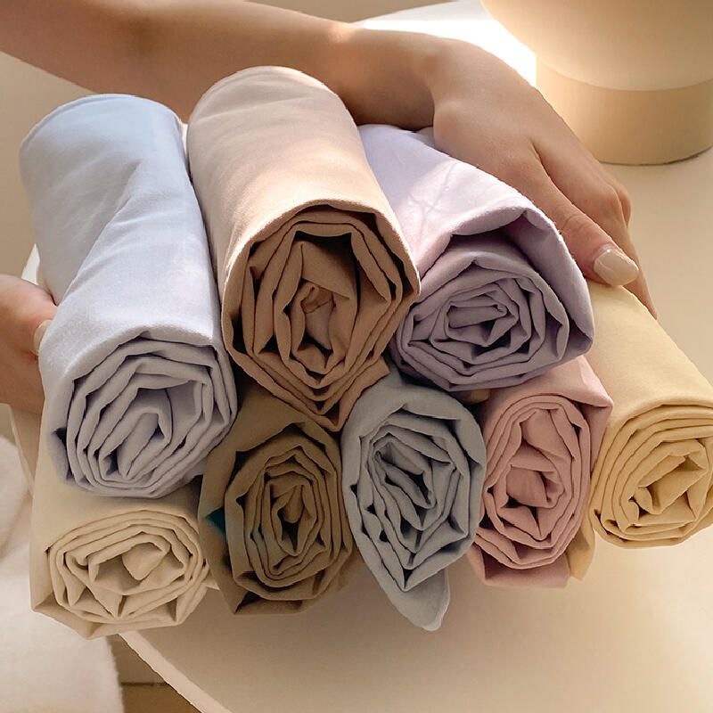 8color pastel bicolor pillow sheets