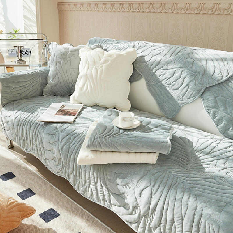 3d grass elegant sofa cover