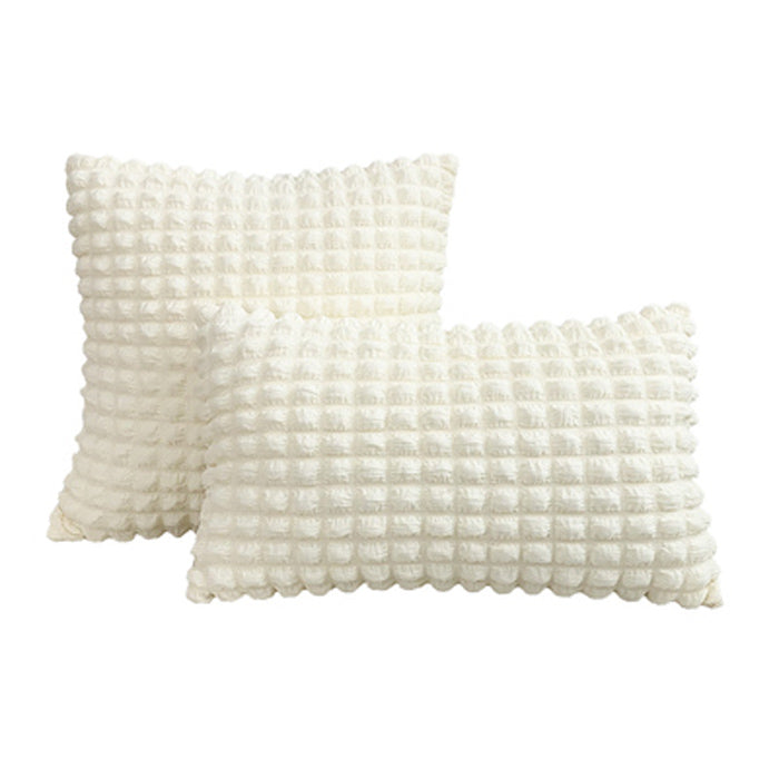 4color block bubbles cushion