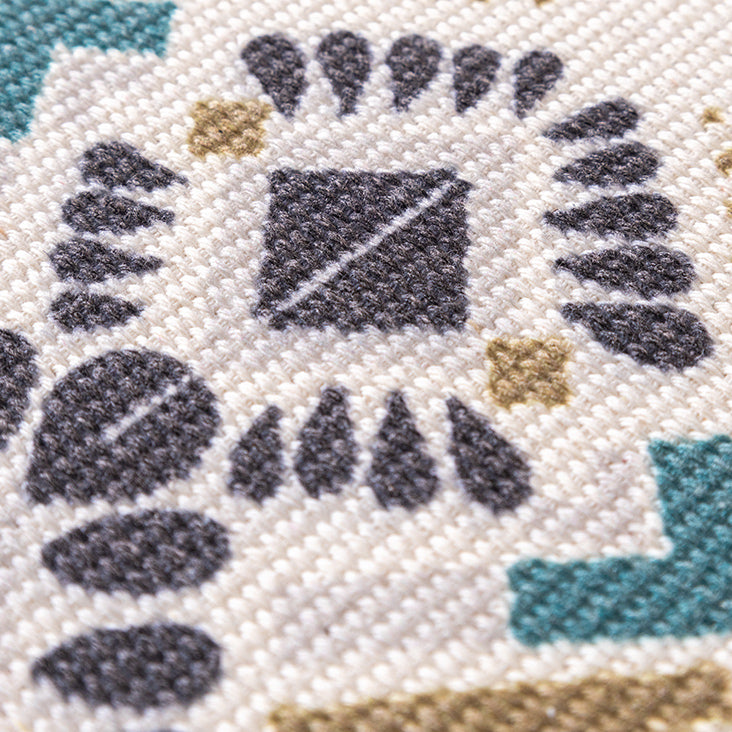 10design ethnic pattern floor mat