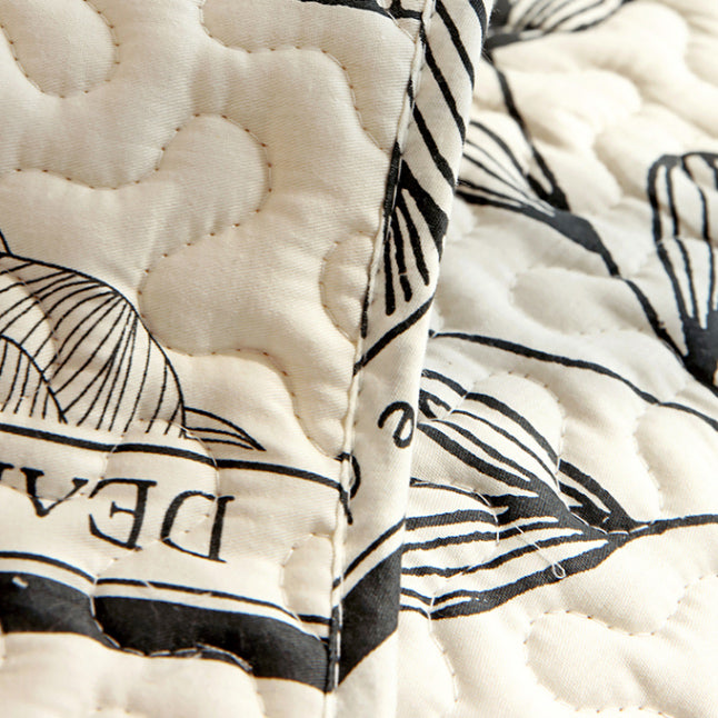 welcome garden quilt sofa cover