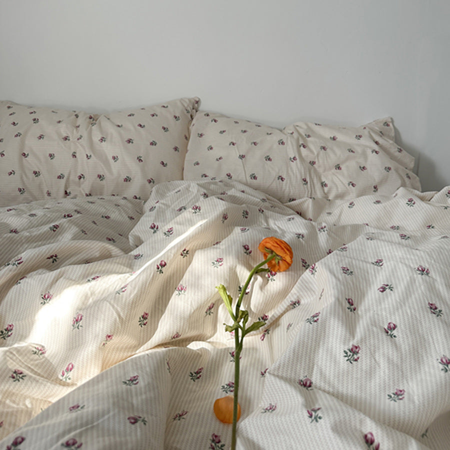 2design pale flower bedlinen set