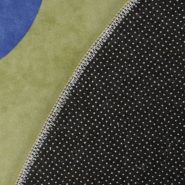 10design face round carpet