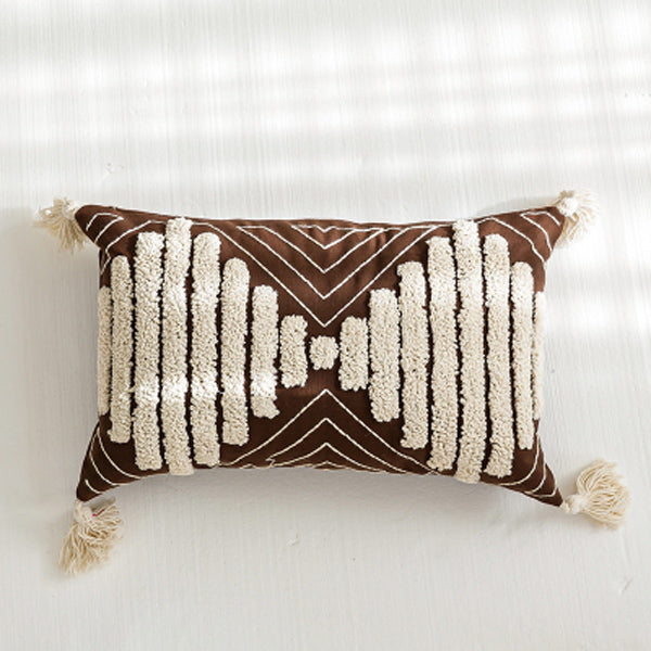 6design bohemian boa cushion