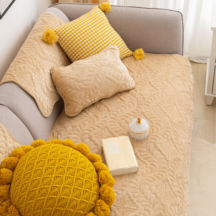 6color flannel sofa cover
