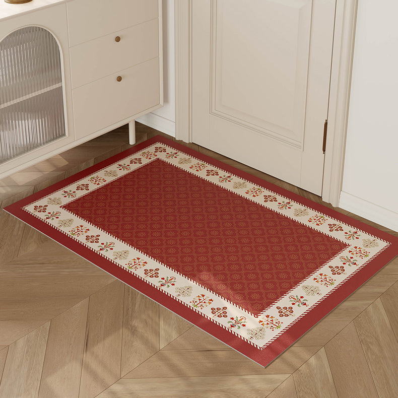 3design nordic flower door mat