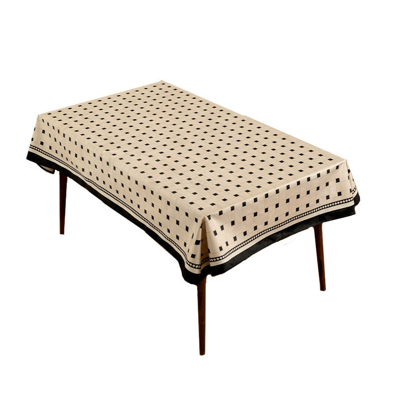 2design brown retro table cloth