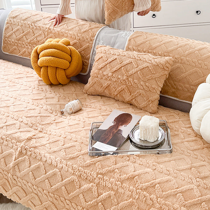 5color cable boa sofa cover