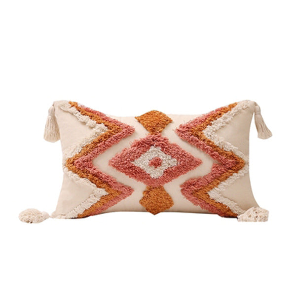 6design bohemian fringe cushion