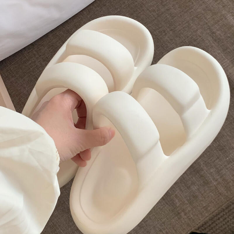 3color belt silicon room shoes