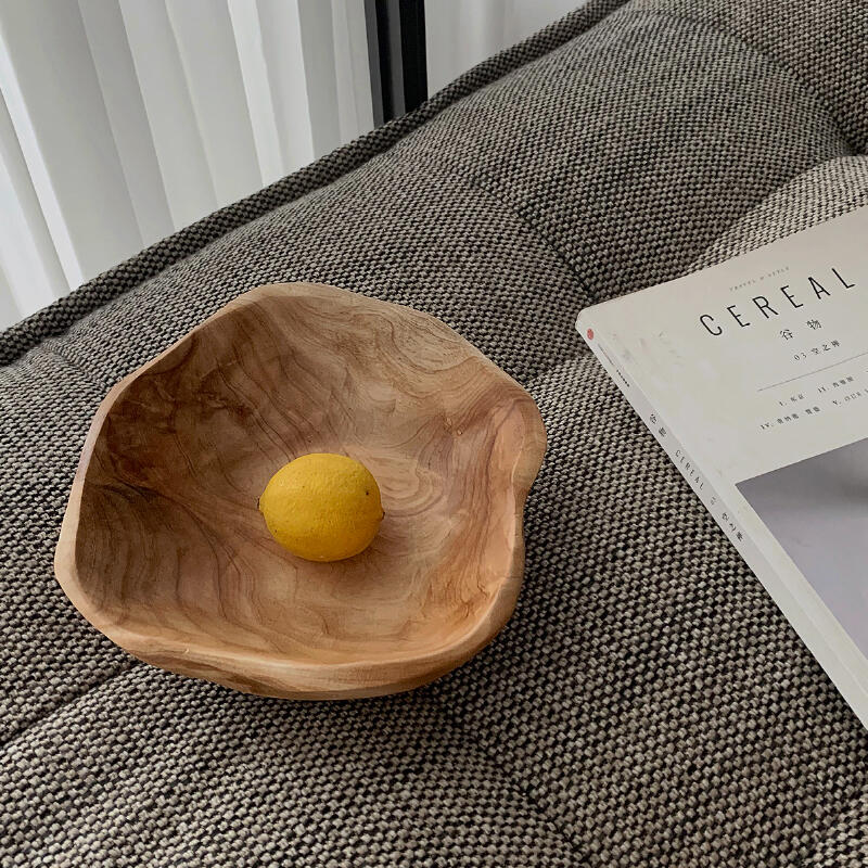 wave wood tray